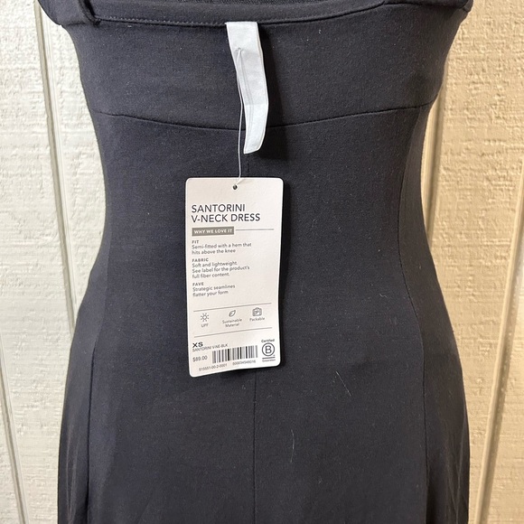 Athleta Santorini V-Neck Dress, size XS. NWT. - Picture 3 of 6